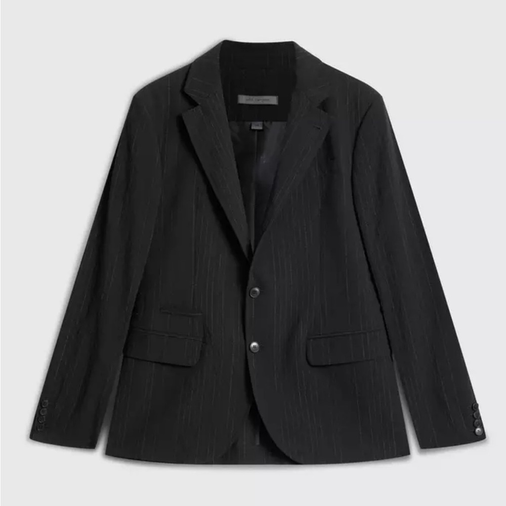 John Varvatos Black Sport Coat with Tailored Fit